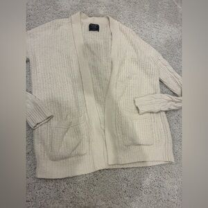 Abercrombie & Fitch Knit Cardigan with Pockets Womens Size Small